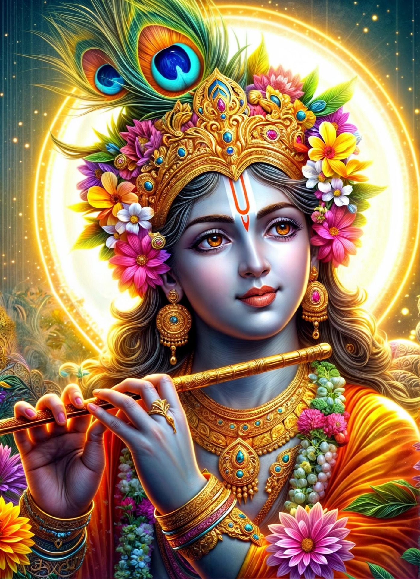 Vishnu devotional art